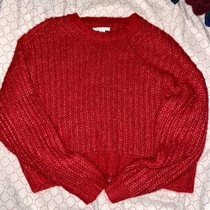 Red American Eagle Sweater